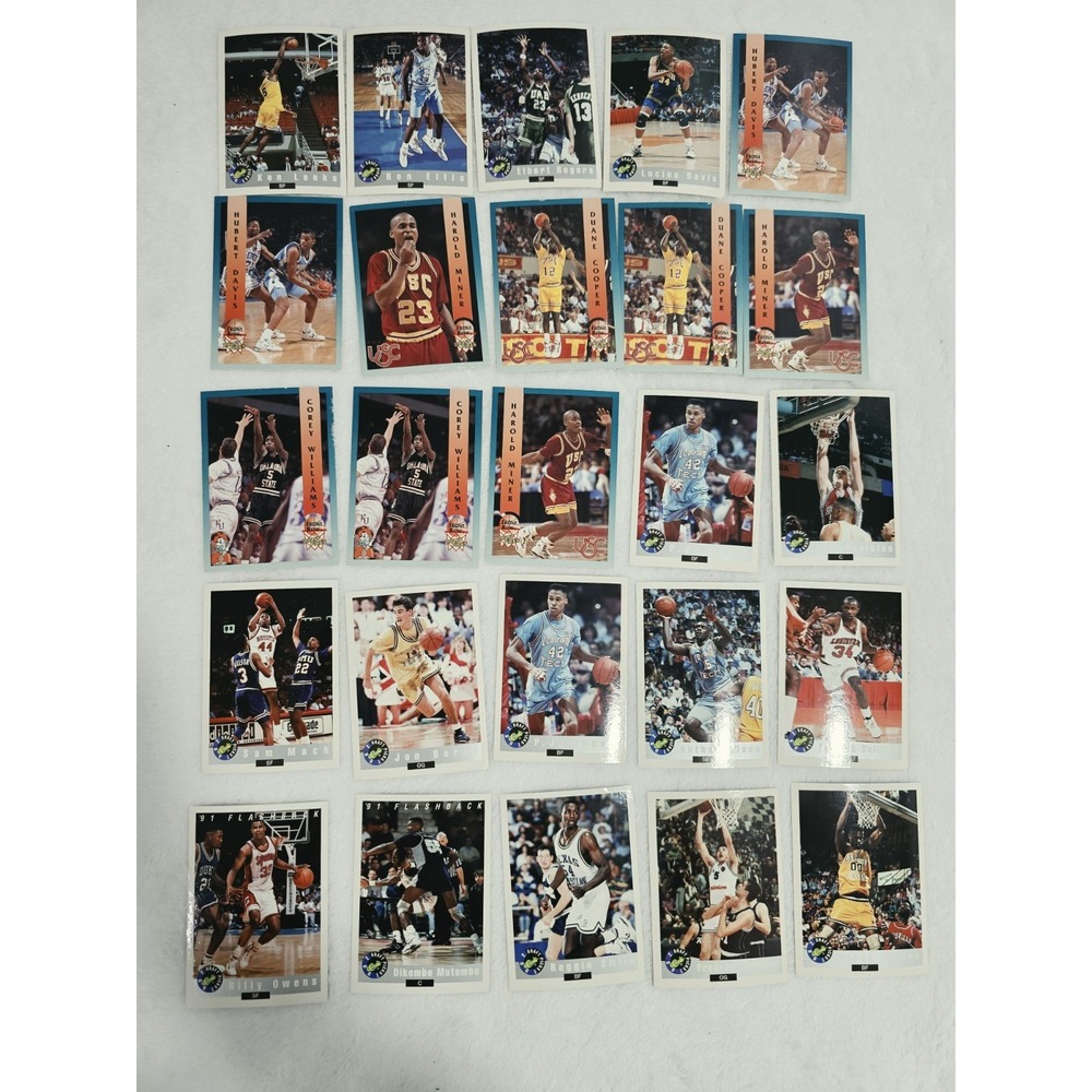 1992 Classic Basketball Draft Picks Mixed Card Lot of 50
